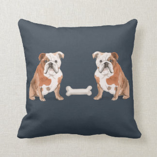 English Bulldog Vs English Bulldog Cushion