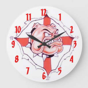 English Bulldog Wall Clock