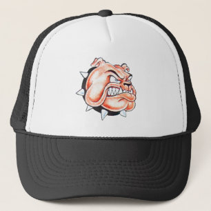 English Bulldog with Collar Trucker Hat