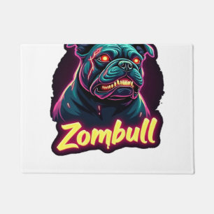 English Bulldog Zombie Dog Halloween Essential T-S Doormat