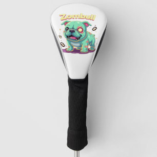English Bulldog Zombie Dog Halloween Essential T-S Golf Head Cover