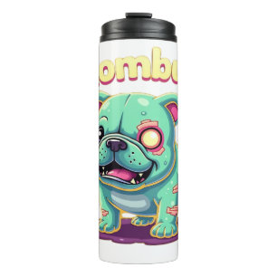 English Bulldog Zombie Dog Halloween Essential T-S Thermal Tumbler