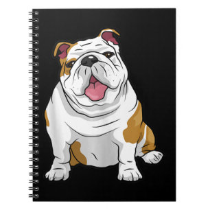 English Bulldogs Awesome Funny Bulldog Pups Dogs Notebook