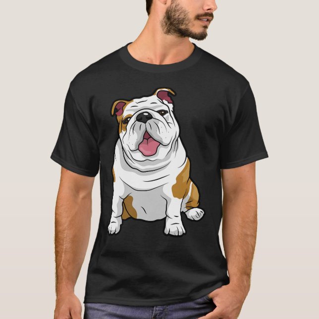 ENGLISH BULLDOGS Awesome Funny Bulldog Pups Dogs  T-Shirt (Front)