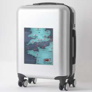 English Channel Nautical Map
