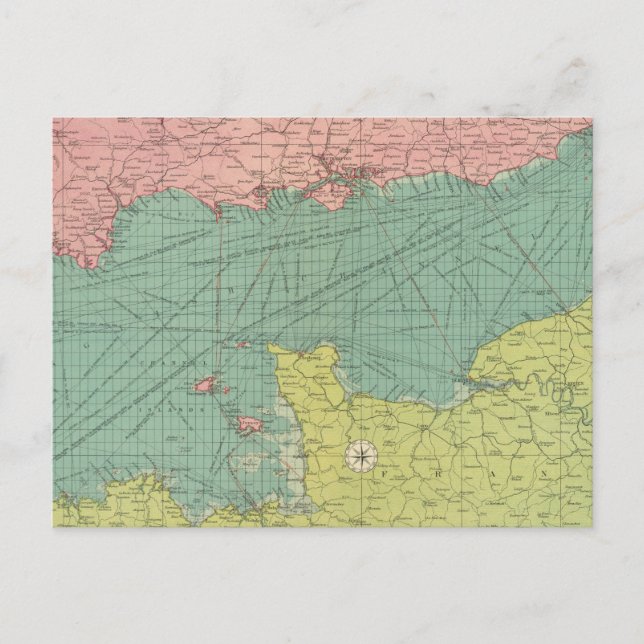 English Channel Postcard (Front)