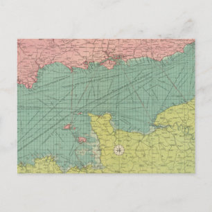 English Channel Postcard