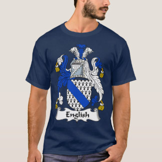 English Coat of Arms Family Crest T-Shirt