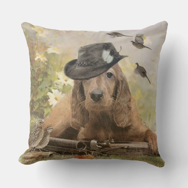 English Cocker Spaniel    Cushion (Front)