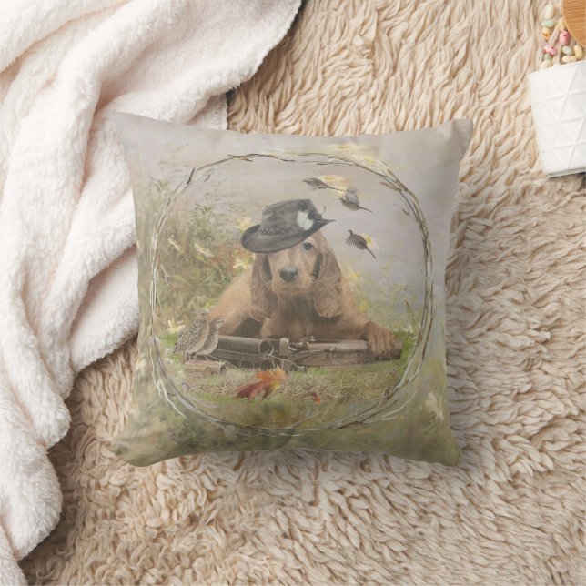 English Cocker Spaniel     Cushion (Blanket)