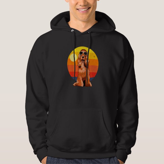 English Cocker Spaniel Dog Breed  2 Hoodie (Front)