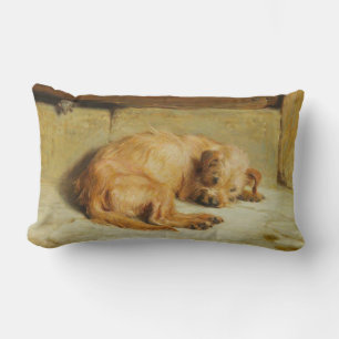 English Cocker Spaniel Dog (by Briton Rivière) Lumbar Cushion