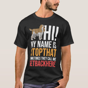 English Cocker Spaniel Dog Puppies Owner Lover T-Shirt
