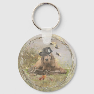 English Cocker Spaniel Key Ring