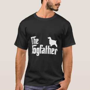 English Cocker Spaniel Lover Gift Dogfather T-Shirt