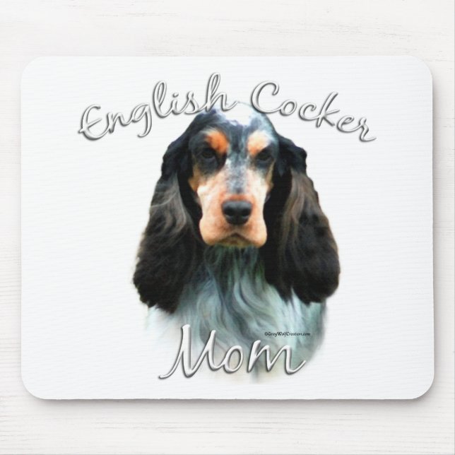 English Cocker Spaniel Mum 2 Mouse Pad (Front)