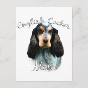 English Cocker Spaniel Mum 2 Postcard
