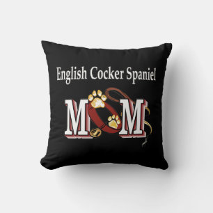English Cocker Spaniel Mum Cushion