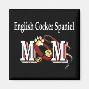 english cocker spaniel mum gifts magnet