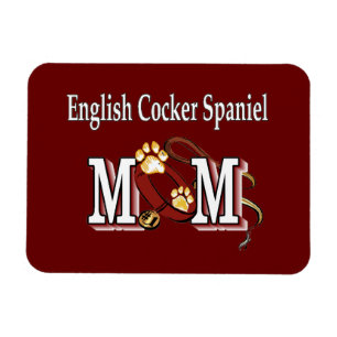 English Cocker Spaniel Mum Gifts Magnet