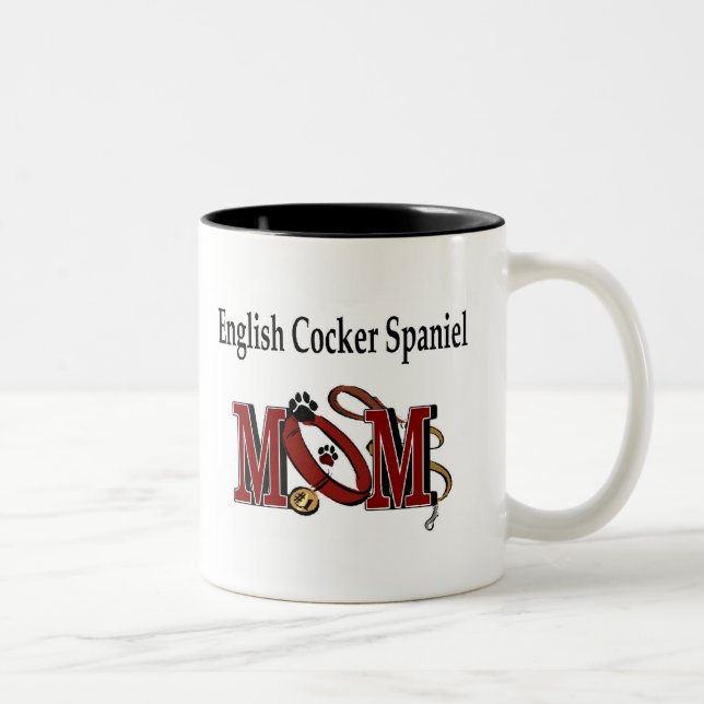 English Cocker Spaniel Mum Mug (Right)
