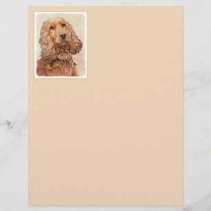 English Cocker Spaniel Painting - Original Dog Art