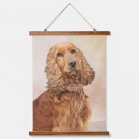 English Cocker Spaniel Painting - Original Dog Art