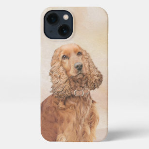 English Cocker Spaniel Painting - Original Dog Art iPhone 13 Case