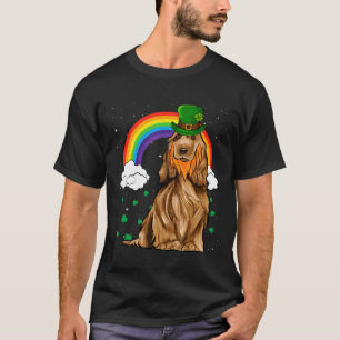 English Cocker Spaniel St Patricks Day Leprechaun T-Shirt