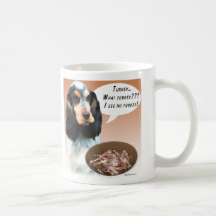 English Cocker Spaniel Turkey Coffee Mug