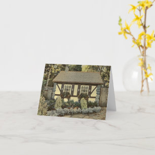 English Cottage and Garden - Blank Card
