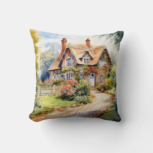 English Cottage Cushion (Front)