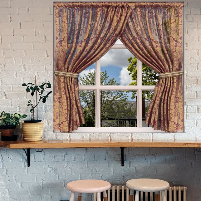 English Cottage Faux Window View Poster (Creator Uploaded)