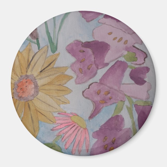 English Cottage Garden Magnet (Front)