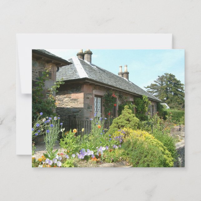 English Cottage II with Flower Garden Photography (Front)