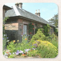 English Cottage II with Flower Garden Photography