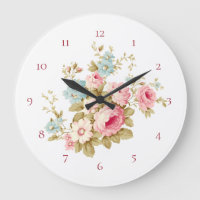 English Cottage Vintage Pink Roses