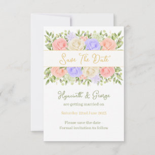 English Country Garden Save The Date