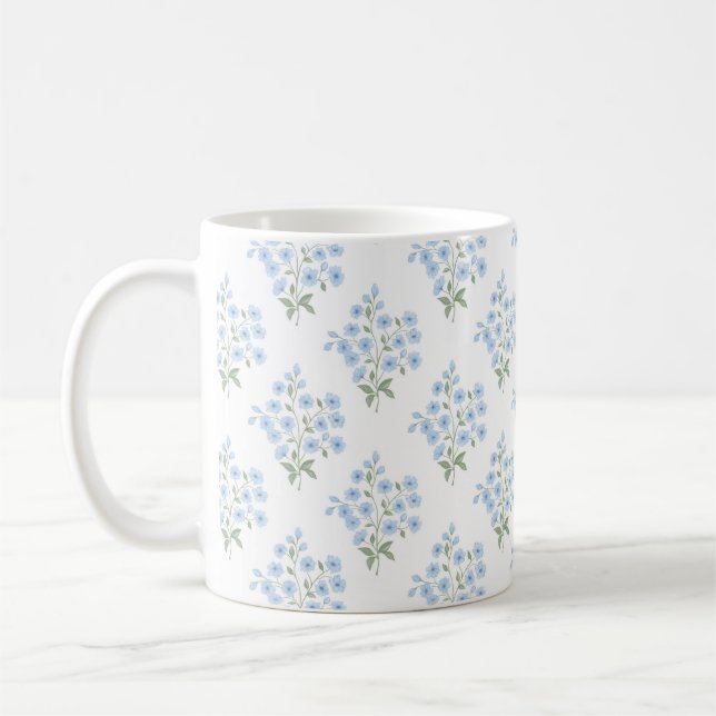 English Country Model with Vergismal non-flowers Coffee Mug (Left)