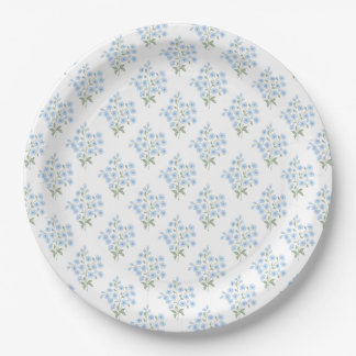 English Country Model with Vergismal non-flowers Paper Plate