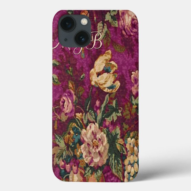 English Country  Monogram Case-Mate iPhone Case (Back)