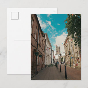 English country Town Holiday Postcard