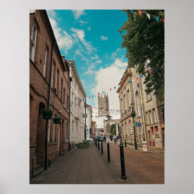 English country Town Poster (Front)