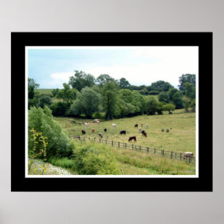 English Countryside Poster