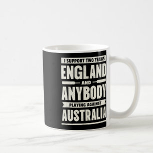 English Cricket Shirt Two Teams Not Australia Funn Coffee Mug