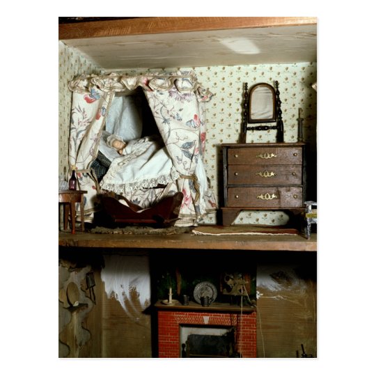 English Doll's House Postcard
