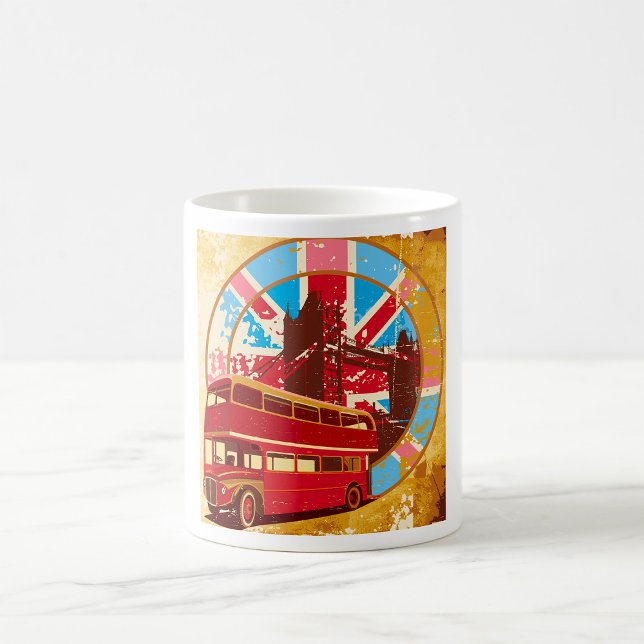 English Double Decker Bus Coffee Mug (Creator Uploaded)