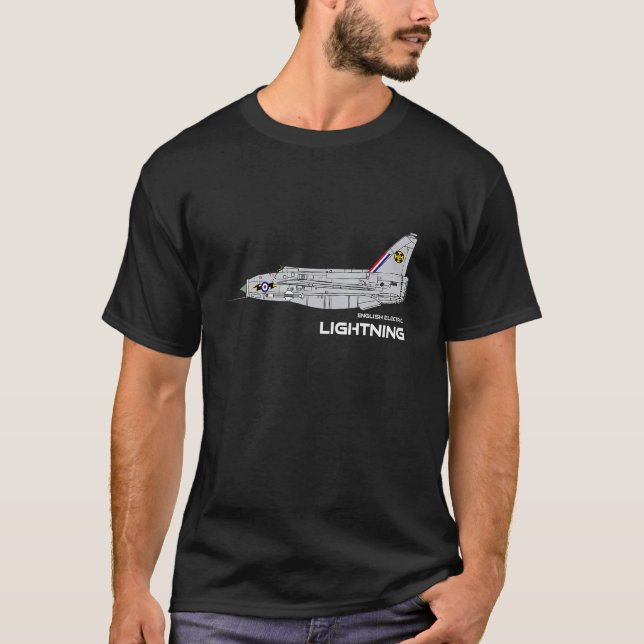 English Electric Lightning 111 Sqd Raf T-Shirt (Front)