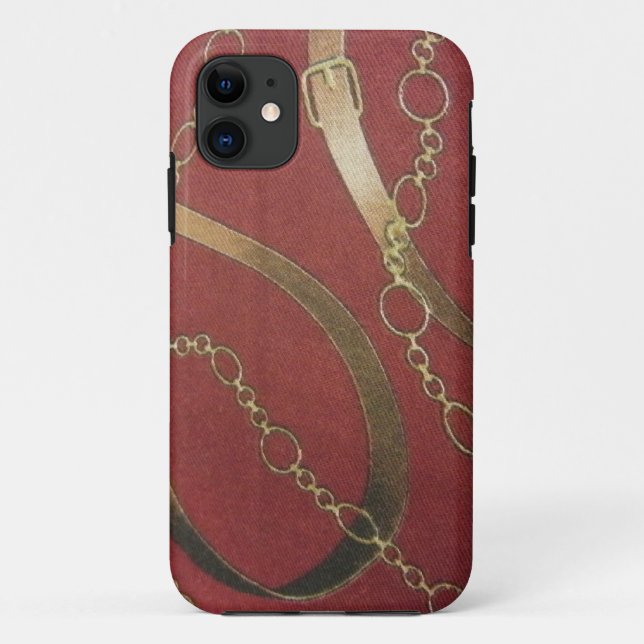 English Equestrian - Red Case-Mate iPhone Case (Back)