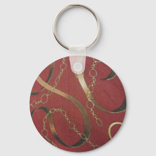 English Equestrian - Red Key Ring